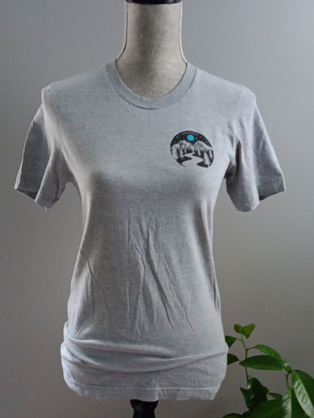 Serengetee Gray Short Sleeve T-shirt - S